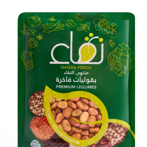 فول تدميس فاخر (حبة عريضة)   نقاء الحبة (500 جرام)